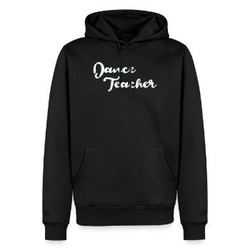 Tänzerin - Männer Premium Bio Hoodie - Schwarz - Vorne - Nico (187cm)