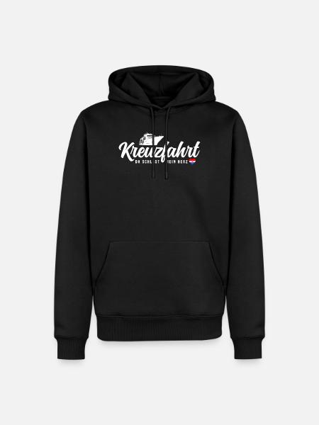 Kroatien Kreuzfahrt - Männer Premium Bio Hoodie - Schwarz