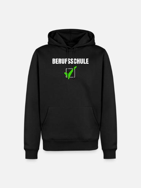 Berufsschule Abschluss - Männer Premium Bio Hoodie - Schwarz