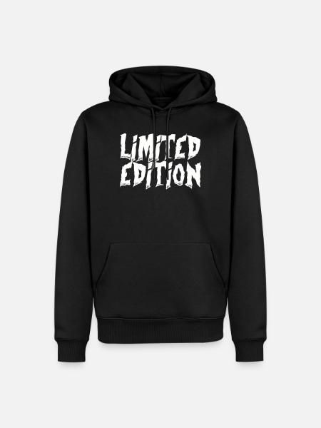Begrenzte Edition Graffiti - Männer Premium Bio Hoodie - Schwarz