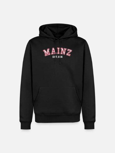 Mayence Fondée en 1966 - Sweat à capuche Premium bio Homme - noir