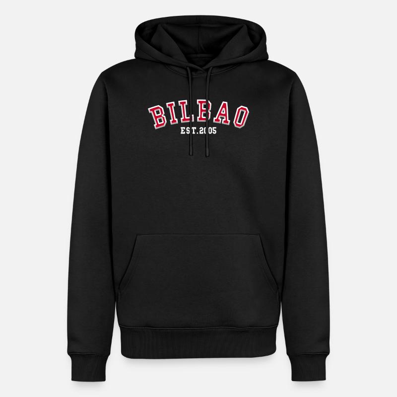 Bilbao Est. 2005 - Sweat à capuche Premium bio Homme - noir