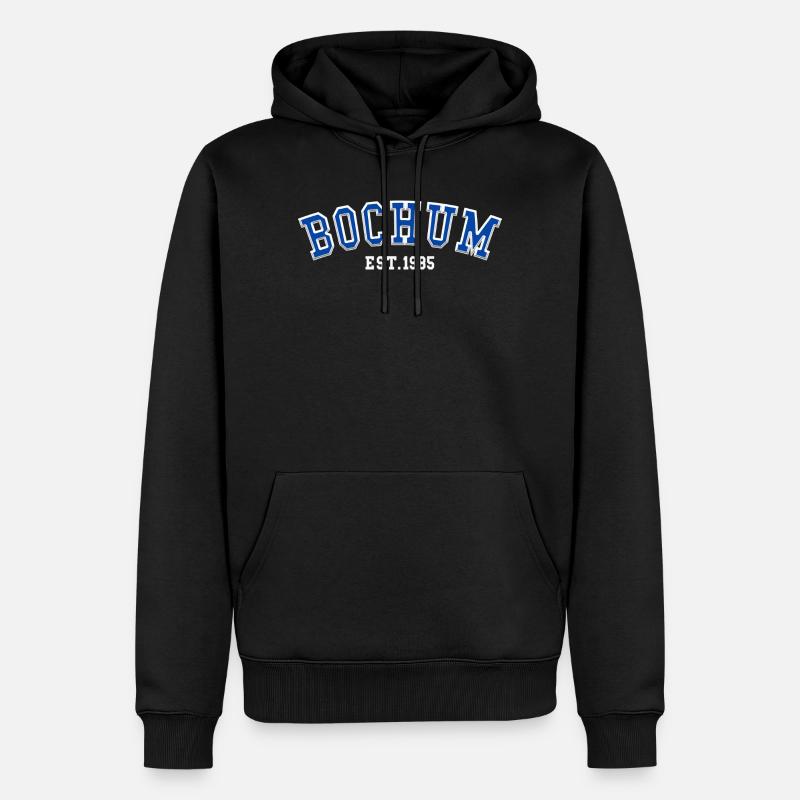 Bochum Est. 1985 - Sweat à capuche Premium bio Homme - noir