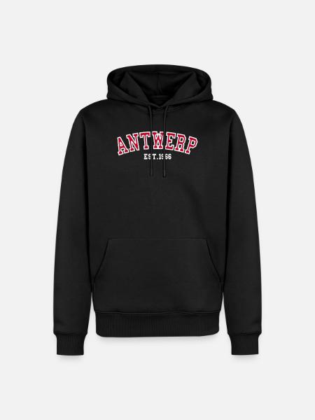 Antwerp Est. 1966 - Men’s Premium Organic Hoodie - black