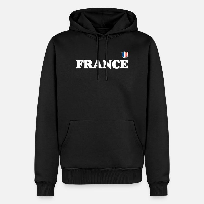 need_image - Sweat à capuche Premium bio Homme - noir