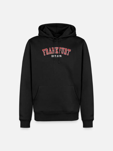 Frankfurt Est. 1976 - Men’s Premium Organic Hoodie - black