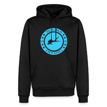 Scuba Diving - Männer Premium Bio Hoodie - Schwarz - Vorne - Nico (187cm)