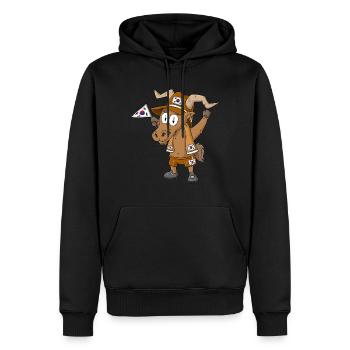 South Korean Capricorn Fan - Men’s Premium Organic Hoodie - black - Front - Nico (187cm)