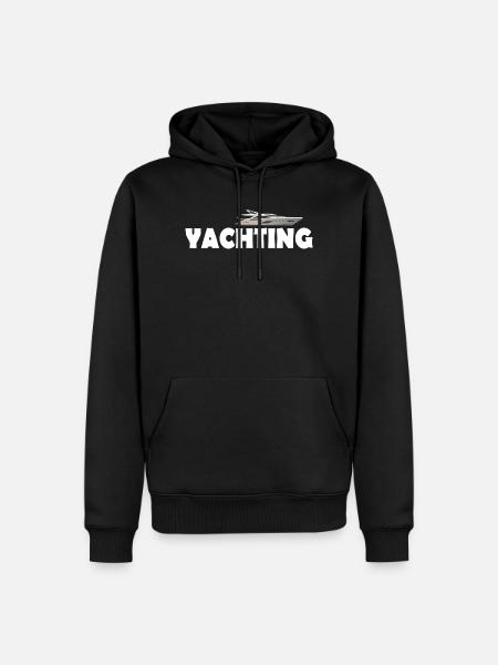 Yachting - Men’s Premium Organic Hoodie - black