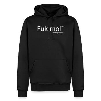 Don't Care Drug Fukimol Funny Men's Inappropriate - Männer Premium Bio Hoodie - Schwarz - Vorne - Nico (187cm)