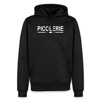Nationalgetränk Humor Aperitif Gendarmerie Gendarmerie - Männer Premium Bio Hoodie - Schwarz - Vorne - Nico (187cm)