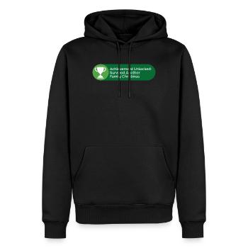 A survécu à une autre famille Noël Gamer drôle - Sweat à capuche Premium bio Homme - noir - Devant - Nico (187cm)