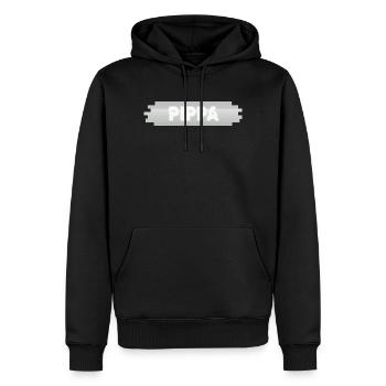 Geburtstag Pippa - Männer Premium Bio Hoodie - Schwarz - Vorne - Nico (187cm)