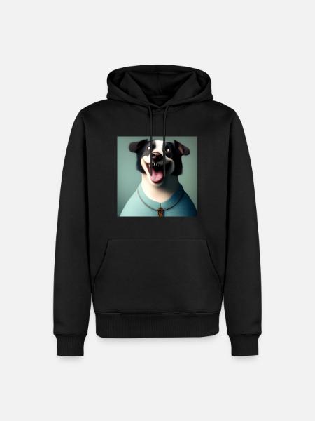 Chewthrough - Männer Premium Bio Hoodie - Schwarz