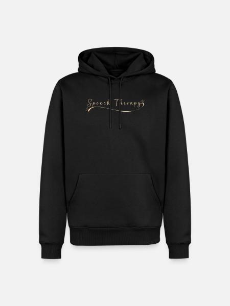 Speech therapist Speech therapist - Men’s Premium Organic Hoodie - black