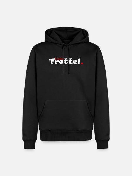 Dear Idiot Clumsy - Men’s Premium Organic Hoodie - black