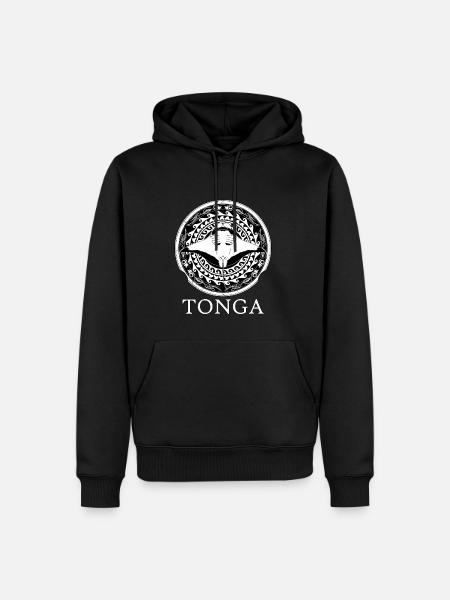 Tonga Manta Rays - Men’s Premium Organic Hoodie - black