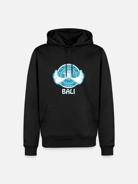 Manta rays Bali Indonesia - Men’s Premium Organic Hoodie - black