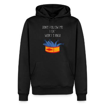 Surströmming Scandinavie Suède Viking - Sweat à capuche Premium bio Homme - noir - Devant - Nico (187cm)