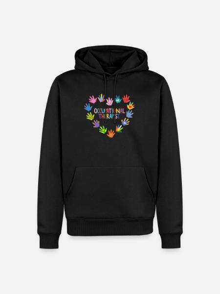 Occupational Therapy OT Therapist - Men’s Premium Organic Hoodie - black