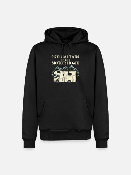 Camping Van Camper Mobile Home - Men’s Premium Organic Hoodie - black