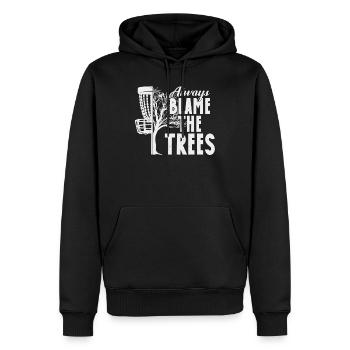 Disc Golf Disques GolfEr Frisbee Frolf Discgolf - Sweat à capuche Premium bio Homme - noir - Devant - Nico (187cm)