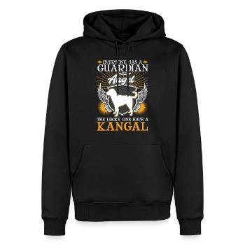 Kangal Schutzengel Anatolischer Hirtenhund - Männer Premium Bio Hoodie - Schwarz - Vorne - Nico (187cm)