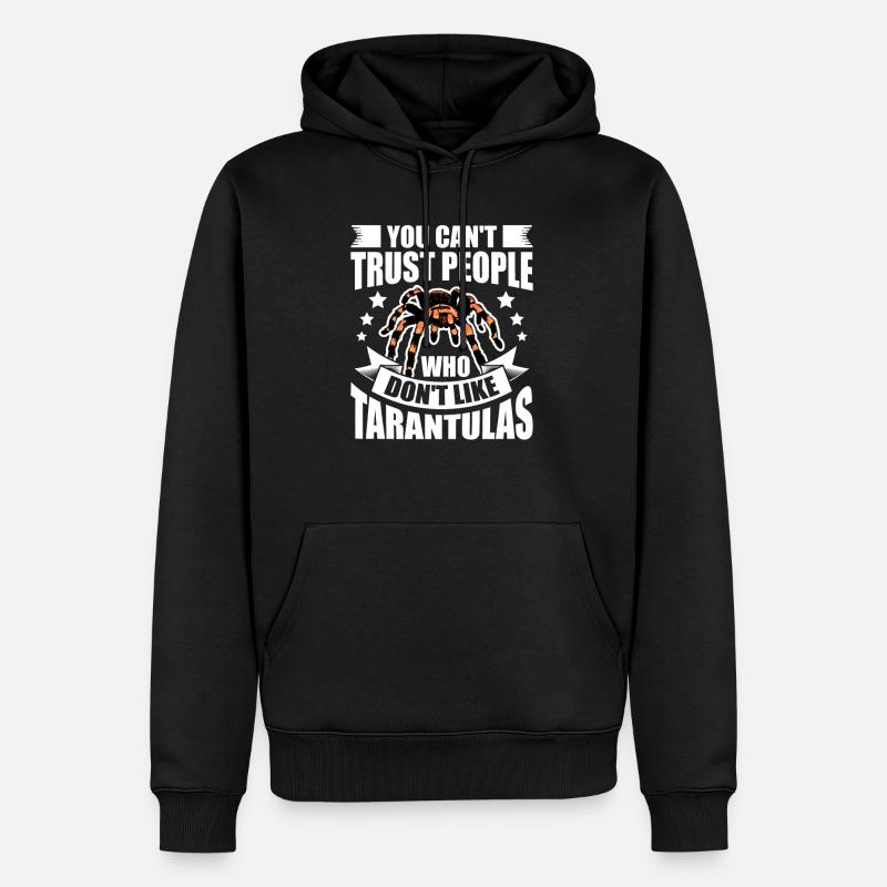 Tarentule Araignée Tarentule - Sweat à capuche Premium bio Homme - noir