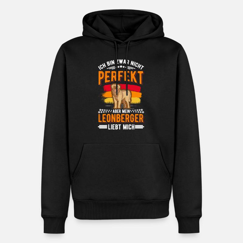 Leonberger - Männer Premium Bio Hoodie - Schwarz