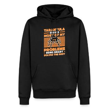 Tarantel Geschenk Spinne Tarantula - Männer Premium Bio Hoodie - Schwarz - Vorne - Nico (187cm)