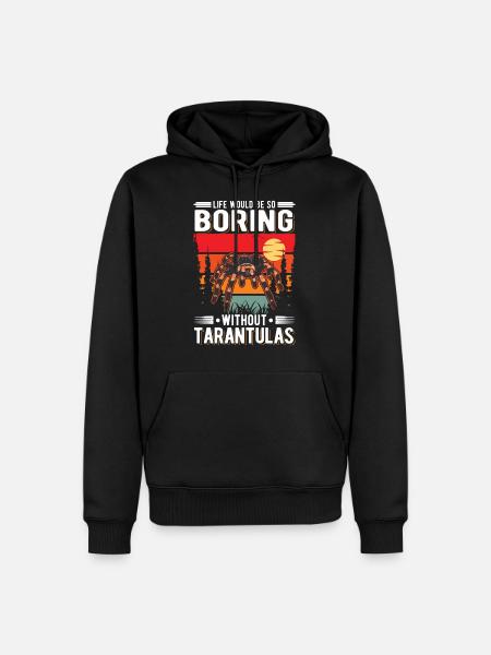 Tarentule Araignée Tarentule - Sweat à capuche Premium bio Homme - noir