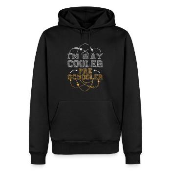 Les enfants d’âge préscolaire retour à l’école beaucoup plus cool pour les garçons - Sweat à capuche Premium bio Homme - noir - Devant - Nico (187cm)