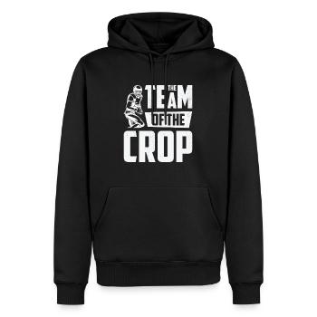 Fußballmannschaft der Ernte Spieler Sport - Männer Premium Bio Hoodie - Schwarz - Vorne - Nico (187cm)