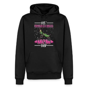Best Praying Mantis Mom Ever Gottesanbeterin - Männer Premium Bio Hoodie - Schwarz - Vorne - Nico (187cm)