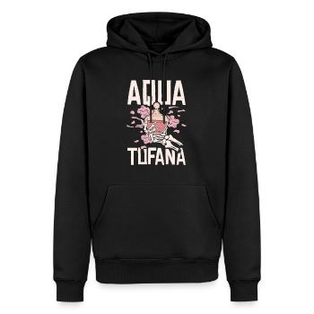 Aqua Tofana Conspiracy Crime Fan Vintage - Sweat à capuche Premium bio Homme - noir - Devant - Nico (187cm)