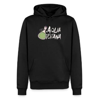 Aqua Tofana Conspiracy Crime Fan Vintage - Sweat à capuche Premium bio Homme - noir - Devant - Nico (187cm)