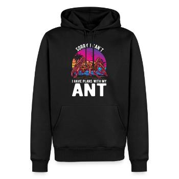 Ants Ant Farm Anthill Fire Ants - Men’s Premium Organic Hoodie - black - Front - Nico (187cm)