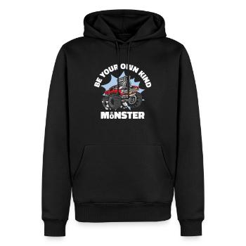 Monstertruck Drive Räder Liebhaber Riesenauto - Männer Premium Bio Hoodie - Schwarz - Vorne - Nico (187cm)