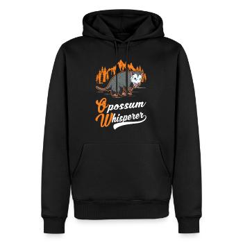 Opossum Whisperer Opossum Whisperer Marsupial Rat - Sweat à capuche Premium bio Homme - noir - Devant - Nico (187cm)