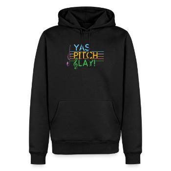 Chanteur d’opéra Chanteur Chanteur Voix Pitch Chœur Spectacle - Sweat à capuche Premium bio Homme - noir - Devant - Nico (187cm)