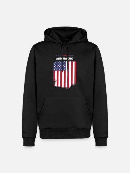 Voter Muchacho - Men’s Premium Organic Hoodie - black