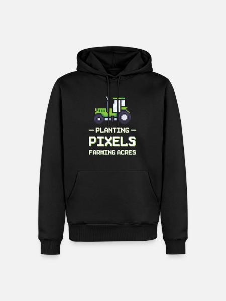 Landwirtschaftsspiele Simulation Videospiele - Männer Premium Bio Hoodie - Schwarz