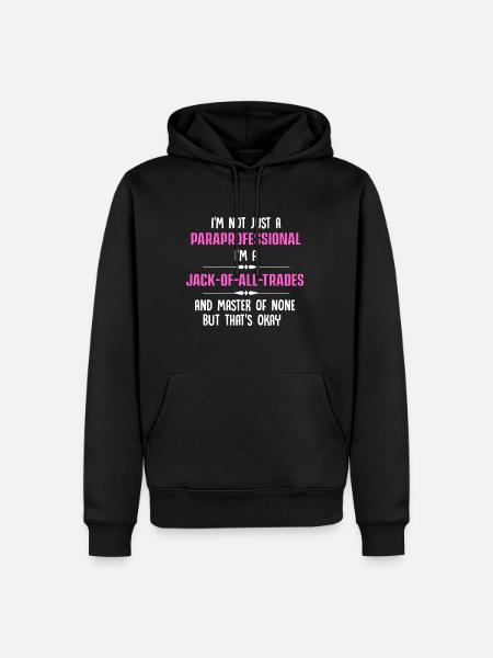 Aide-éducateur de l’enseignant - Sweat à capuche Premium bio Homme - noir