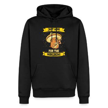 Capybara Mariachi Cinco de Mayo Fiesta - Männer Premium Bio Hoodie - Schwarz - Vorne - Nico (187cm)