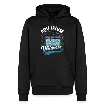 Aquarium Flüsterer Aquaristik Aquarianer Aquarist - Männer Premium Bio Hoodie - Schwarz - Vorne - Nico (187cm)