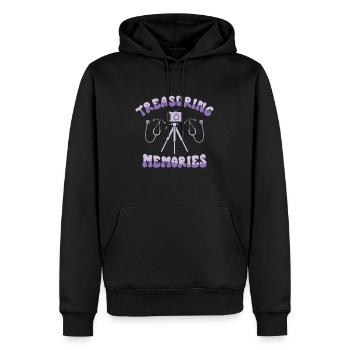 Infirmière Alzheimer’s Awareness Medical - Sweat à capuche Premium bio Homme - noir - Devant - Nico (187cm)