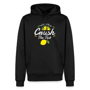 Test Day Teacher Testing Day School Staar Test - Men’s Premium Organic Hoodie - black - Front - Nico (187cm)