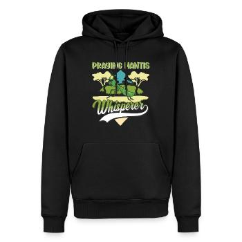 Mante religieuse chuchotant Mante Mante Mante Mante Mante Mante - Sweat à capuche Premium bio Homme - noir - Devant - Nico (187cm)
