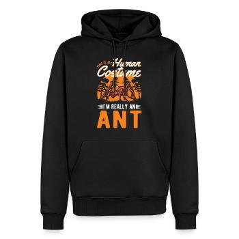Ants Ant Farm Anthill Fire Ants - Men’s Premium Organic Hoodie - black - Front - Nico (187cm)