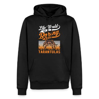 Tarantula Gift Spider Tarantula - Men’s Premium Organic Hoodie - black - Front - Nico (187cm)